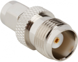 Coaxial adapter, 50 Ω, SMA plug to TNC socket, straight, 242124