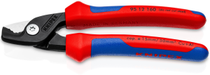 KNIPEX 95 12 160 with multi-component grips burnished 160 mm