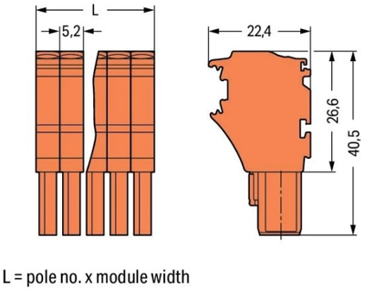 2022-115/000-012 WAGO PCB Connection Systems Image 2