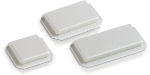 Aperture, rectangular, (L x W x H) 20.85 x 14 x 5.5 mm, light gray, for short-stroke pushbutton, 5.46.681.003/0700