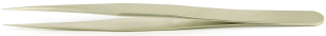 Precision tweezers, uninsulated, antimagnetic, nickel, 120 mm, 11.N.0
