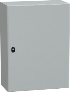 Door, (H x W x D) 800 x 600 x 300 mm, IP66, steel, light gray, NSYS3D8630P