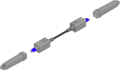 33262310300011 Harting Fiber Optic Patch Cables, Pigtails Image 2