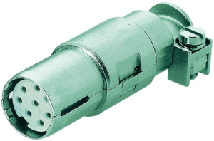 Socket contact insert, 8 pole, unequipped, crimp connection, 09150083113