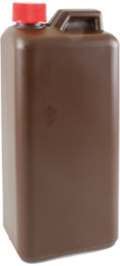 Z 21, bottle, brown colored