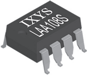 Solid state relay, 100 VDC, 300 mA, PCB mounting, LAA108