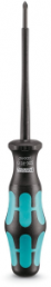 VDE screwdriver, PZ0, Pozidriv, BL 80 mm, L 161 mm, 1206447