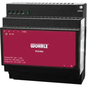 EV2404 WÖHRLE DIN Rail Power Supplies