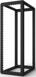33 U cabinet rack, (H x W x D) 1600 x 800 x 600 mm, steel, black gray, 20630-087