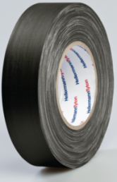 Fabric tape, 50 x 0.31 mm, cotton, black, 50 m, 712-00904