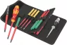 VDE screwdriver kit, different sizes, Phillips/Pozidriv/slotted/hexagon/TORX, BL 157 mm, L 255 mm, 05006607001