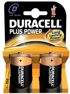 MONO MN1300 PLUS POWER Duracell Round Cells, 9V Blocks