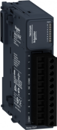 Digital output module for Modicon M221/M241/M251/M262, (W x H x D) 27.4 x 90 x 84.6 mm, TM3DQ8R