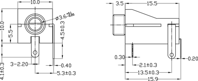 1503 22 Lumberg Phono Connectors Image 2