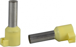 Insulated Wire end ferrule, 25 mm², 36 mm long, DIN 46228/4, yellow, DZ5CA253D
