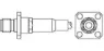 1052024-1 AMP Coaxial Connectors