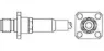 1052024-1 AMP Coaxial Connectors