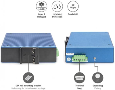 DN-651156 DIGITUS Industrial ethernet switches Image 4