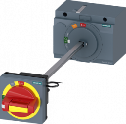 Door mounted rotary operator EMERG. OFF IEC IP65 for 3VA6 150/250 3VA5 250