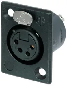 NC4FP-B-1 Neutrik XLR Connectors