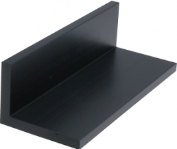 Cooling angle, 100 x 40 x 30 mm, 3.7 K/W, black anodized