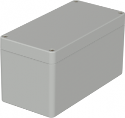 ABS enclosure, (L x W x H) 160 x 80 x 85 mm, light gray (RAL 7035), IP65, 03231000