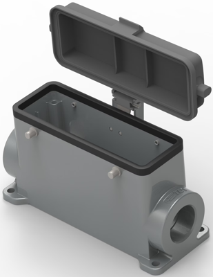 T1490240129-000 TE Connectivity Housings for HDC Connectors Image 1