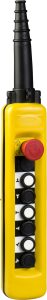 Pendant pushbutton, 8 pushbutton, 1 emergency stop button, 10 Form A (N/O) + 6 Form B (N/C), XACA882H44