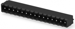 PCB terminal, 15 pole, pitch 5 mm, 15 A, pin, black, 1-2342079-5