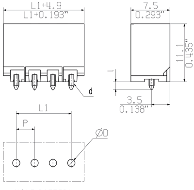 1842480000 Weidmüller PCB Connection Systems Image 3