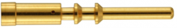 Pin contact, 2.5-4.0 mm², crimp connection, gold-plated, 09156006122