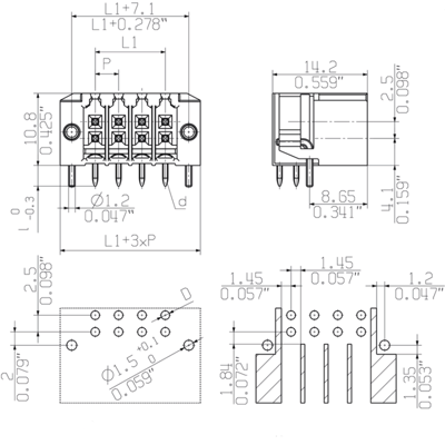 1359070000 Weidmüller PCB Connection Systems Image 2