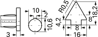 1.69.507.145/1301 RAFI Signal Lamps, Indicators, Arrays Image 2