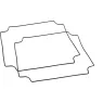1557HGASKET Hammond Accessories for Enclosures