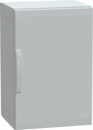 Control cabinet, (H x W x D) 750 x 500 x 420 mm, IP65, polyester, light gray, NSYPLA754G
