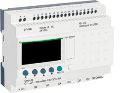 Modular smart relay Zelio Logic - 26 I O - 24 V DC - clock - display