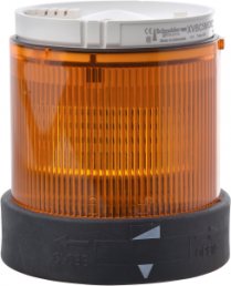 Permanent light, orange, 120 VAC, IP65/IP66