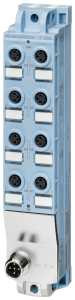 Sensor-actuator distributor, IO-Link, 8 x M8 (3 pole), 6ES7143-5BF00-0BL0