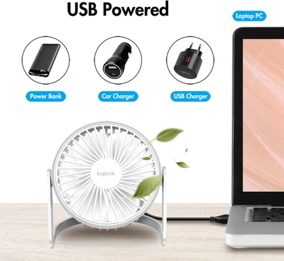 UA0402 LogiLink Desk Fans Image 5