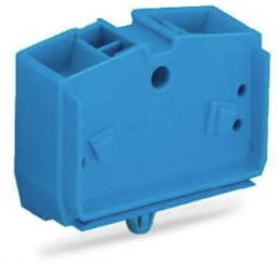 4-wire terminal, 1 pole, 0.08-2.5 mm², clamping points: 4, blue, cage clamp, 24 A