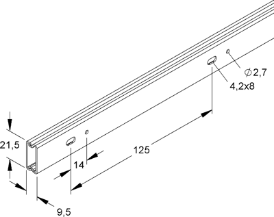 HKL1022.1 Kleinhuis Cable Channels Image 3