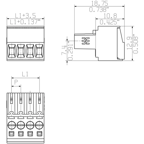 1547060000 Weidmüller PCB Connection Systems Image 3
