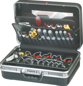 Tool case, without tools, (W x D) 460 x 190 mm, 5.1 kg, 481.000.171