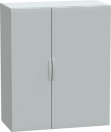 Control cabinet, (H x W x D) 1500 x 1250 x 620 mm, IP65, polyester, light gray, NSYPLA15126G