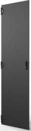 Varistar CP Steel Door, Plain With 1-PointLocking, RAL 7021, 52 U, 2450H, 800W