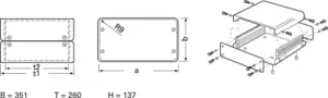 2008-6865H-RAL 1019 Feltron-Zeissler General Purpose Enclosures