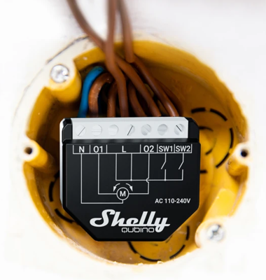 SHELLY W SHUTTER Shelly Monitoring Relays Image 4