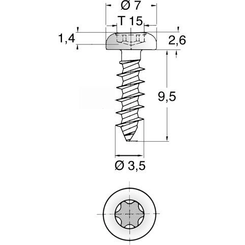 001.26.241 Ettinger Screws, Threaded Rods Image 2