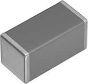 Ceramic capacitor, 10 µF, 50 V (DC), ±10 %, SMD 1206, X7R, CGA5L1X7R1H106K160AC