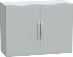Control cabinet, (H x W x D) 750 x 1000 x 420 mm, IP65, polyester, light gray, NSYPLA7104G